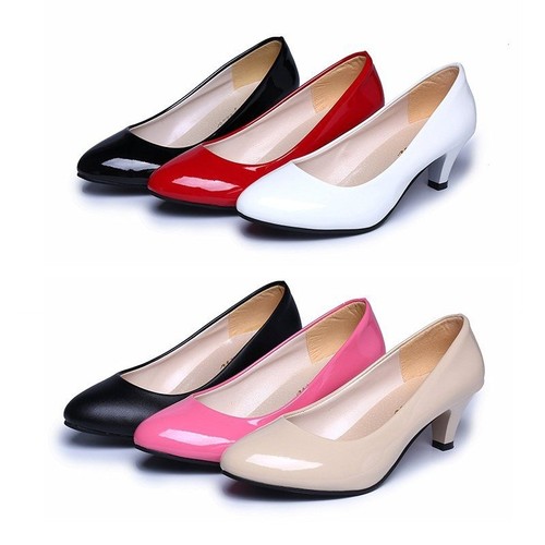 Women ladies low heel court - women's,