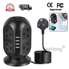 3M Extension 8 Way Tower Power