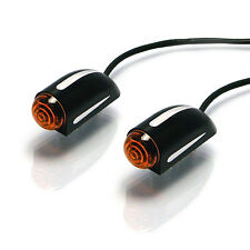 Indicators Project Motorbike Trike Black Billet Aluminium Flush Mount