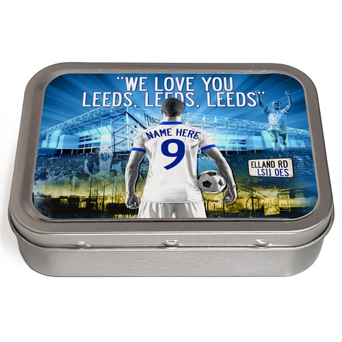 Personalised leeds tobacco tin - leeds,