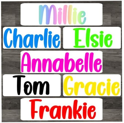 Personalised vinyl name - personalised,