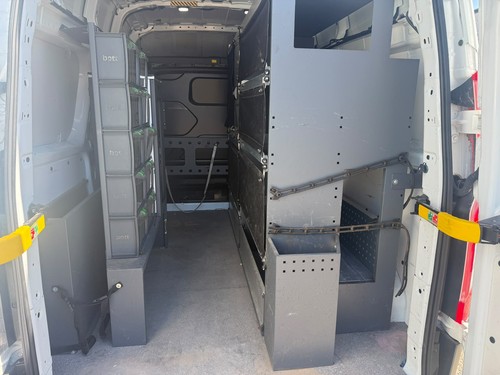 Van racking shelving bott - van,