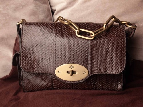 Mulberry brooke snakeskin - mulberry,