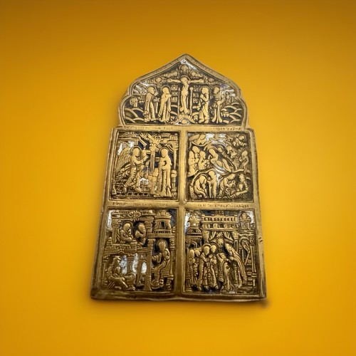 Rare russian bronze icon 19c - rare,