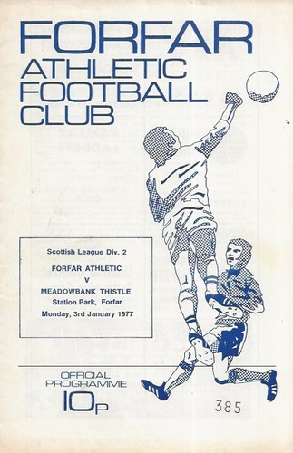Forfar athletic meadowbank - forfar,