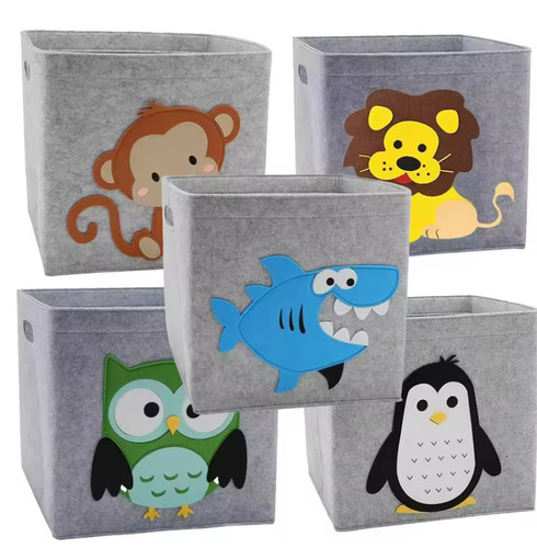 Kids animal storage - storage, cube