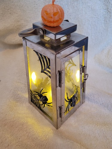 Spooky halloween lantern with - spooky,