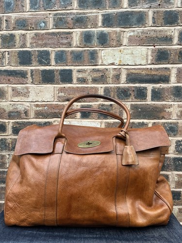 Vintage mulberry 100 - 100%, leather