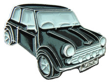 Mini pin badge - mini, brooch