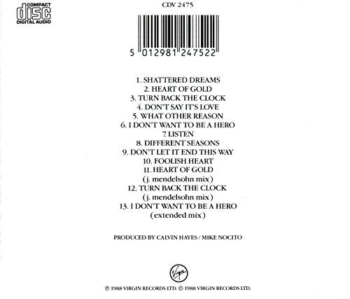 Johnny hates jazz - -, back