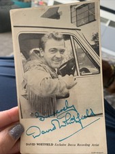 David Whitfield - Signed