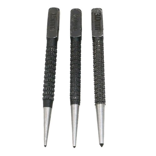 Piece nail punch and - nail,
