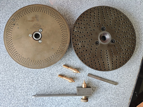 Pair indexing plates - plates, for