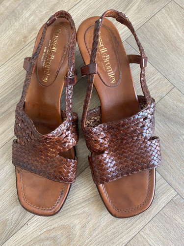 Russell bromley woven - &,