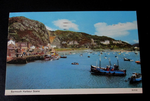 Barmouth harbour scene - barmouth,
