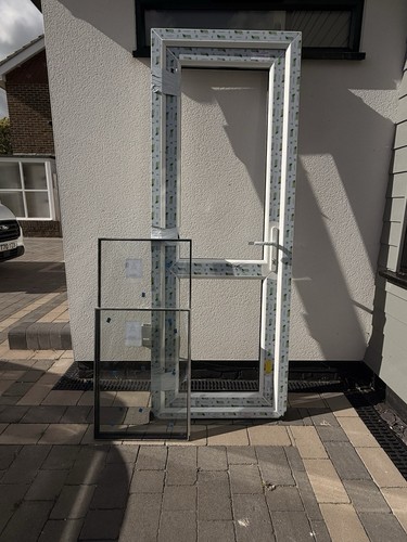 Brand new white upvc - brand, door