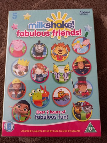 Milkshake fabulous friends dvd - milkshake,