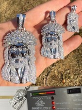 Real MOISSANITE Kufi Jesus