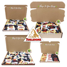 MINI TOBLERONE CHOCOLATE BARS GIFT BOX MILK WHITE DARK Birthday Present🍫🎁