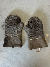 Chain Mail Gloves For Hot Work 3 Pairs
