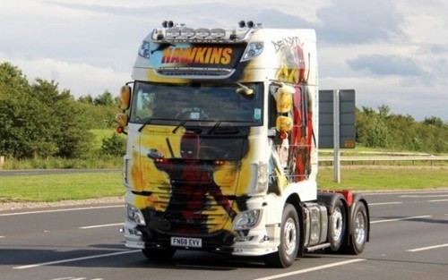 Tekno 76224 daf space cab - xf,