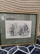 Lionel Edwards Orginal print 1927 Framed