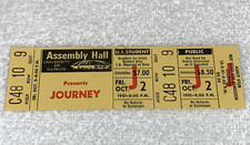 JOURNEY 1981 UNUSED CONCERT