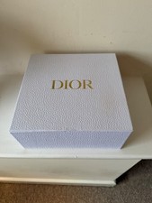 DIOR white textured gift box