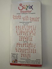 Sizzix Sizzlits Alphabet Set -