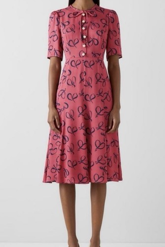 Bennett pink summer bow - lk,