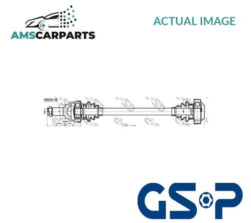 Drive shaft joint rear - cv,