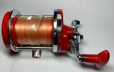 VINTAGE KP MORRITTS  INTREPID  SEASTREAK BEACHCASTER REEL 1960's GOOD USED