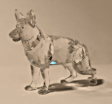 Swarovski Crystal Standing Alsatian,  No Box, No Booklet