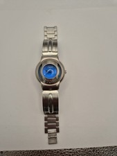 Storm Force Watch Stainless Steel Bracelet Blue Dial Excellent