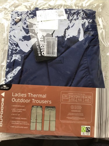 Ladies thermal trousers size - ladies,