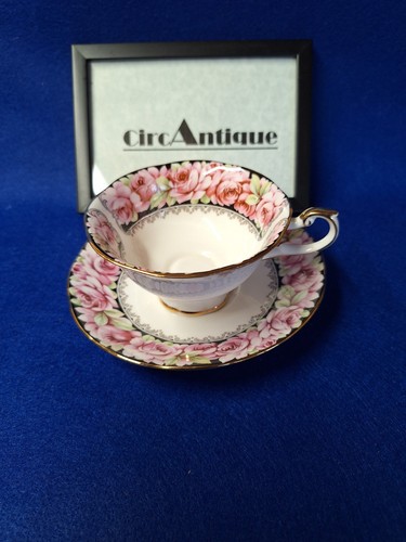 Vintage queen tea - cup, and