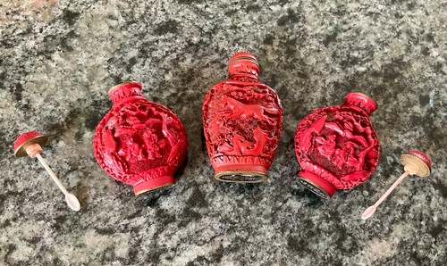 Red vintage cinnabar - red,