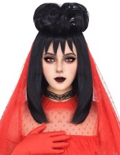 Women's Beetlejuice Black Wig
