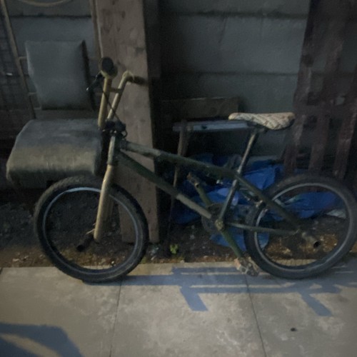 Mongoose bmx bike green - bike,