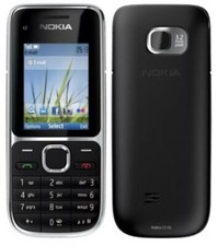 Nokia C2-01 - Black (Unlocked) Mobile Phone