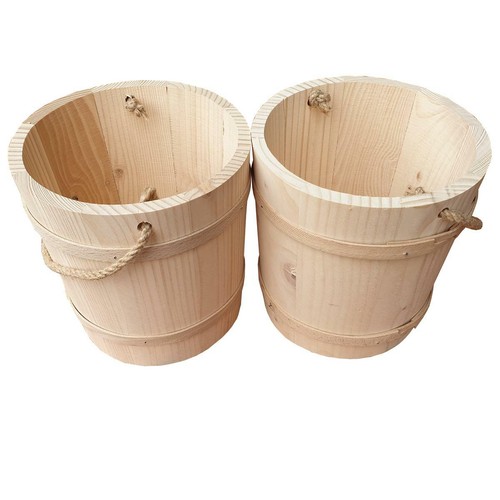 Wooden buckets set - buckets,,