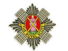 2  x THE ROYAL SCOTS  REGIMENT  STICKERS BRITISH ARMY   MOST REGIMENTS