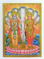 Gold foil embossed hindu god - foil,
