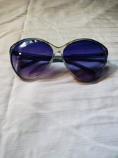 Vintage Purple Oversized Oval