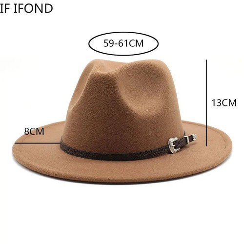 British style felt jazz - style, fedora