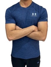 Under Armour Mens T-Shirt Short Sleeve UA Gym Fitness HeatGear Crew / Brand New