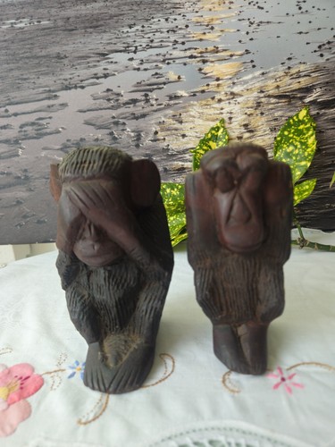 Carved wood two - wood,