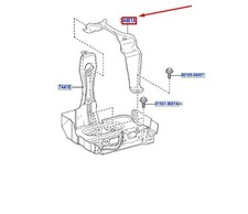 TOYOTA Corolla Cross XG10 Battery Clamp 7448116091 NEW