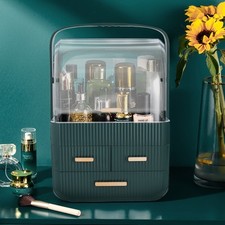 Cosmetics Skincare Organizers with 3-Layer & Transparent Cover Vanity Organizer