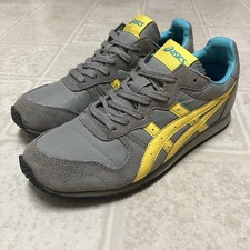 Asics Onitsuka Tiger Ultimate 81 Men’s Size US 9.5  Gray Yellow Sneakers